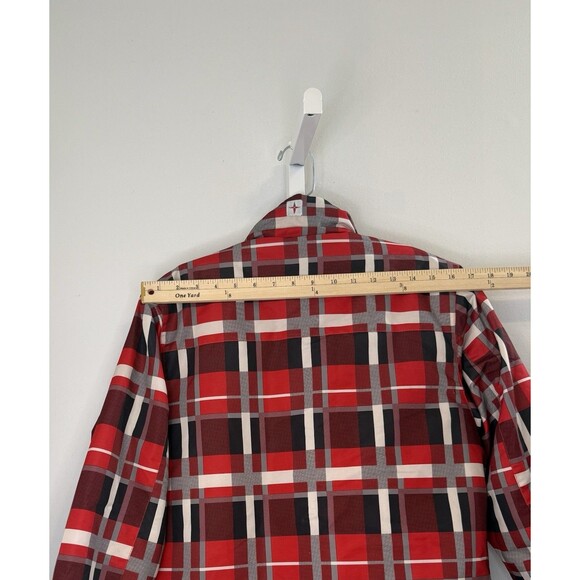 Mountain Warehouse Goose Ski Jacket Kids 11-12 Red Plaid Waterproof Snow Coat - Picture 8 of 12